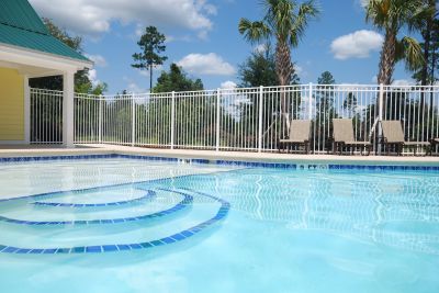 Pool Fence Painting